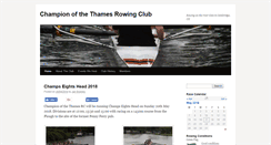 Desktop Screenshot of championrowing.org.uk